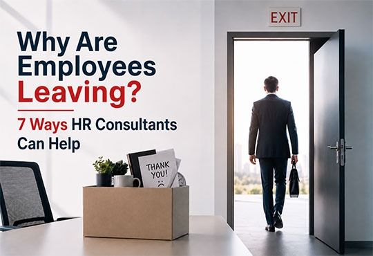 Why Are Employees Leaving? 7 Ways HR Consultants Can Help